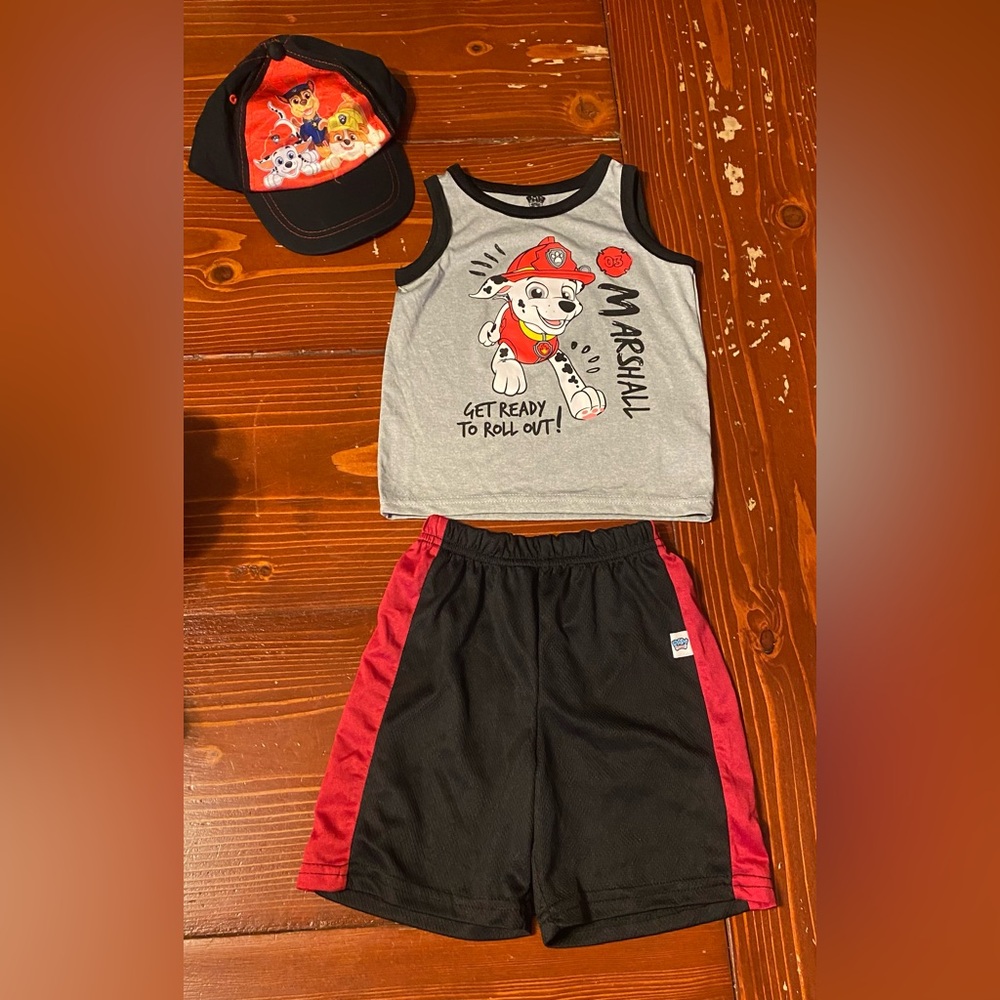 Paw patrol outfit and hat